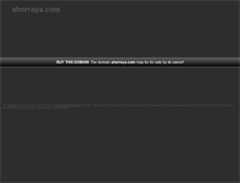 Tablet Screenshot of ahorraya.com